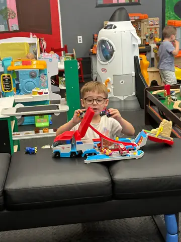 Quiet play on the couch