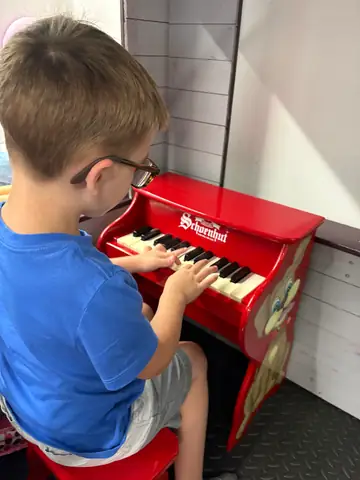 The piano corner