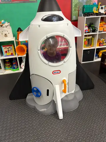 The rocket ship climber